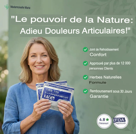 Kampai — Patch Anti-Douleur Japonais 8h | 9 Plantes Naturelles"