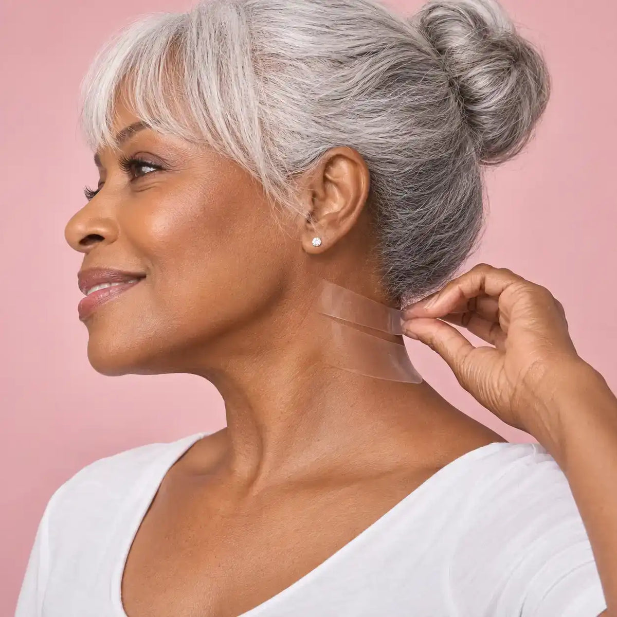 Lumi Neck™ – Bandes Tenseuses Invisibles pour le Cou