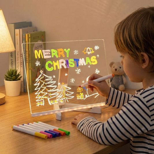 MagicDraw LED™ — La Planche à Dessin Lumineuse Réutilisable