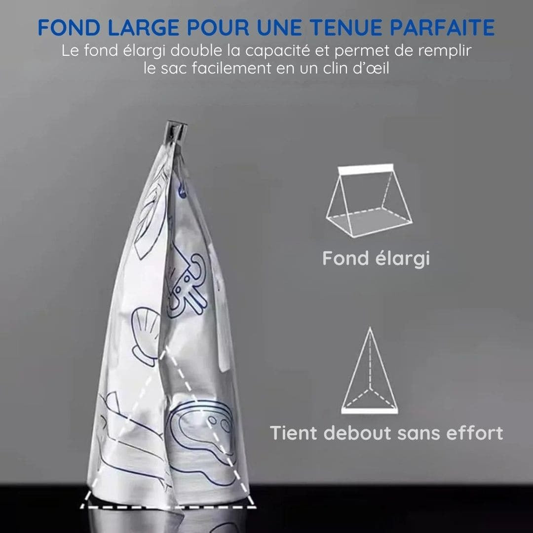 Lot de 30 Sacs de Conservation Alimentaire Réutilisables en AluminiumLot de 30 Sacs de Conservation Alimentaire Réutilisables en Aluminium