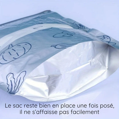 Lot de 30 Sacs de Conservation Alimentaire Réutilisables en AluminiumLot de 30 Sacs de Conservation Alimentaire Réutilisables en Aluminium