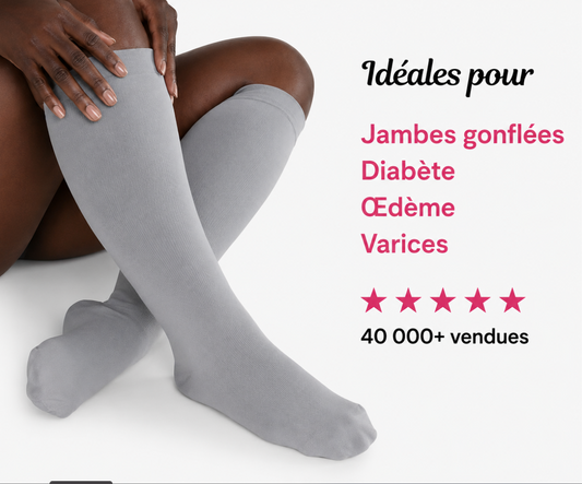 LEVARA — Chaussettes de compression | Jambes légères toute la journée