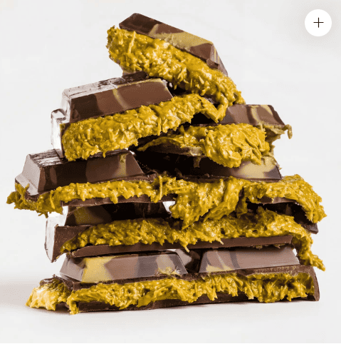 Barre de chocolat de luxe à la pistache  (200 g)