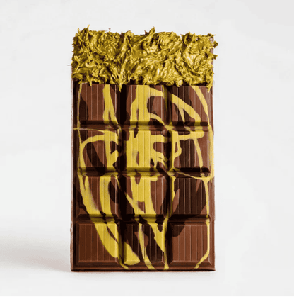 Barre de chocolat de luxe à la pistache  (200 g)