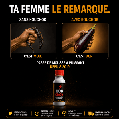 Shot aphrodisiaque naturel en pack de 5 -Quand le moment arrive – soyez prêt