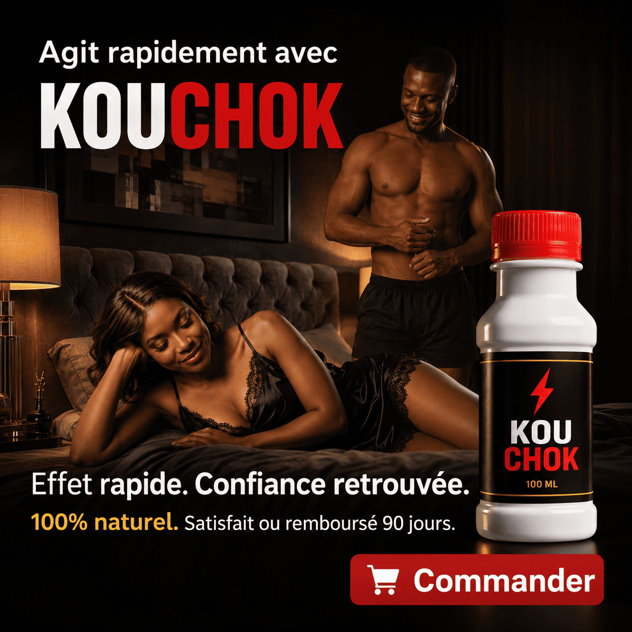 Shot aphrodisiaque naturel en pack de 5 -Quand le moment arrive – soyez prêt