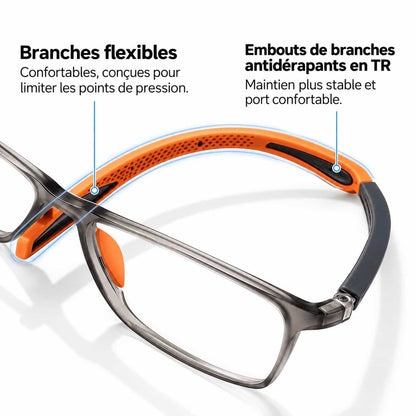 Lunettes Progressives Photochromiques 3-en-1 – Vision Claire & Confort au Quotidien