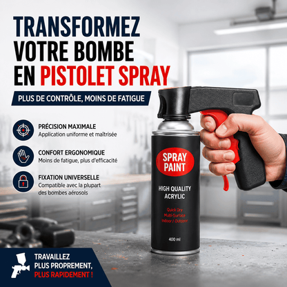 Poignée Gâchette Universelle pour Bombe Aérosol