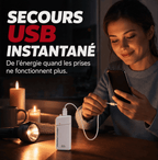 Chargeur SOS à piles AA — ton téléphone se rallume, même sans courant