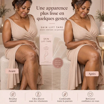 Skin Lift Tape™ – Bandes Liftantes Invisibles pour Jambes, Bras & Corps