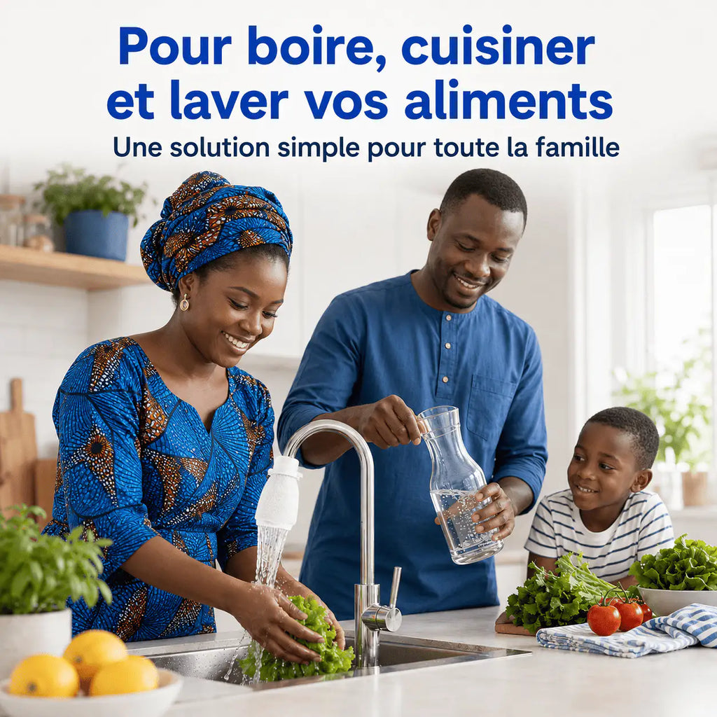 Filtres anti-sédiments pour robinet  une eau plus propre directement au robinet