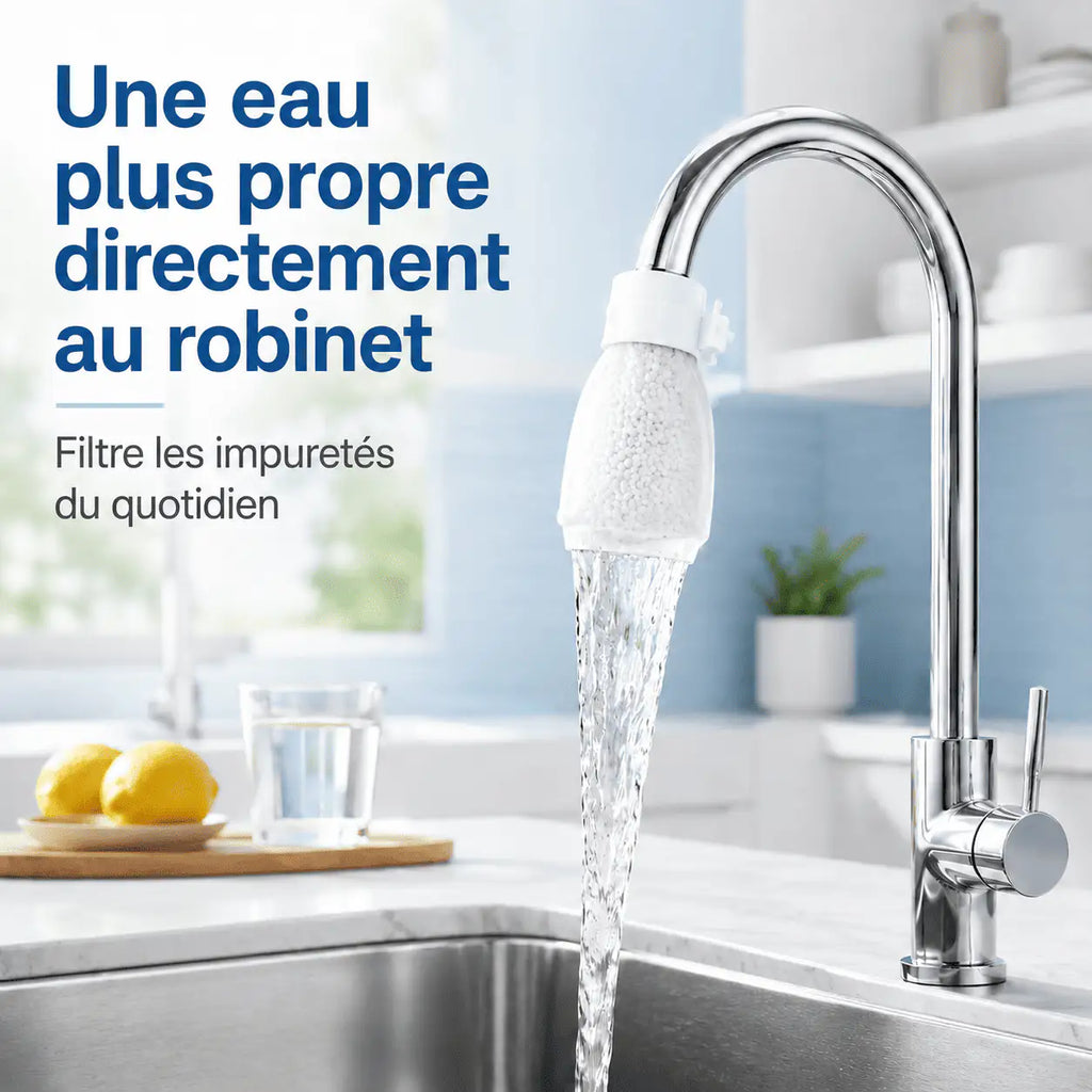 Filtres anti-sédiments pour robinet  une eau plus propre directement au robinet