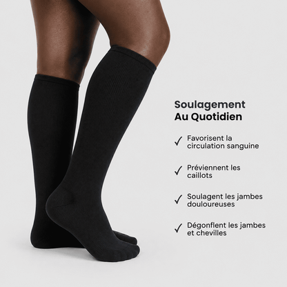 LEVARA — Chaussettes de compression | Jambes légères toute la journée