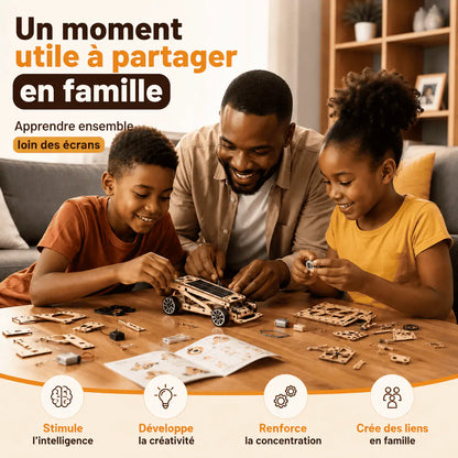 🧠 Kit STEM Petit Génie –  Projets Scientifiques à Construire Dès 6 Ans