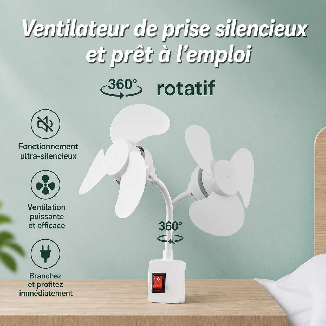 Votre brise fraîche personnelle, où que vous soyez.