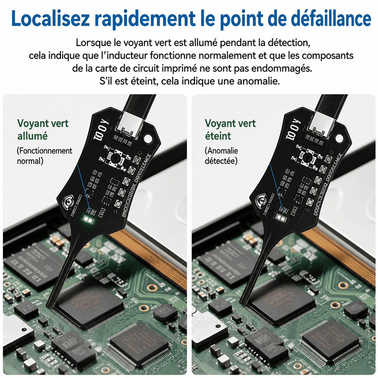 Testeur d'inductance de haute précision
