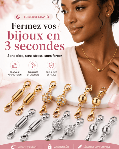 🔥 fermetures magnétiques pour colliers