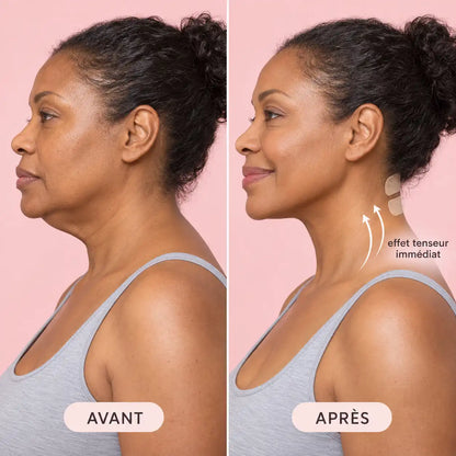 Lumi Neck™ – Bandes Tenseuses Invisibles pour le Cou