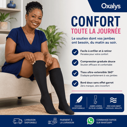 LEVARA — Chaussettes de compression | Jambes légères toute la journée