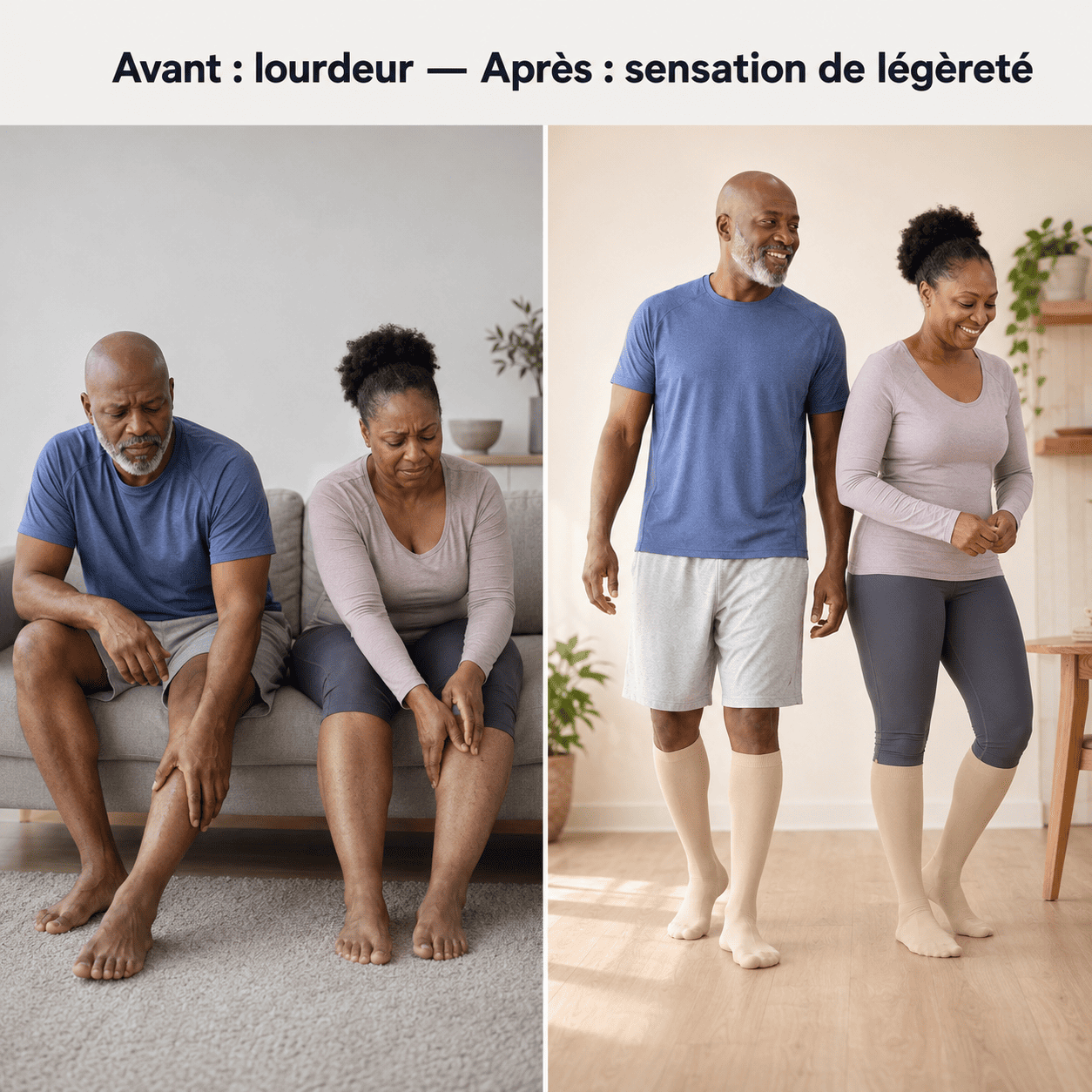 LEVARA — Chaussettes de compression | Jambes légères toute la journée