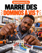 QuickConnect Pro  connecteurs universels électriques rapides à levier