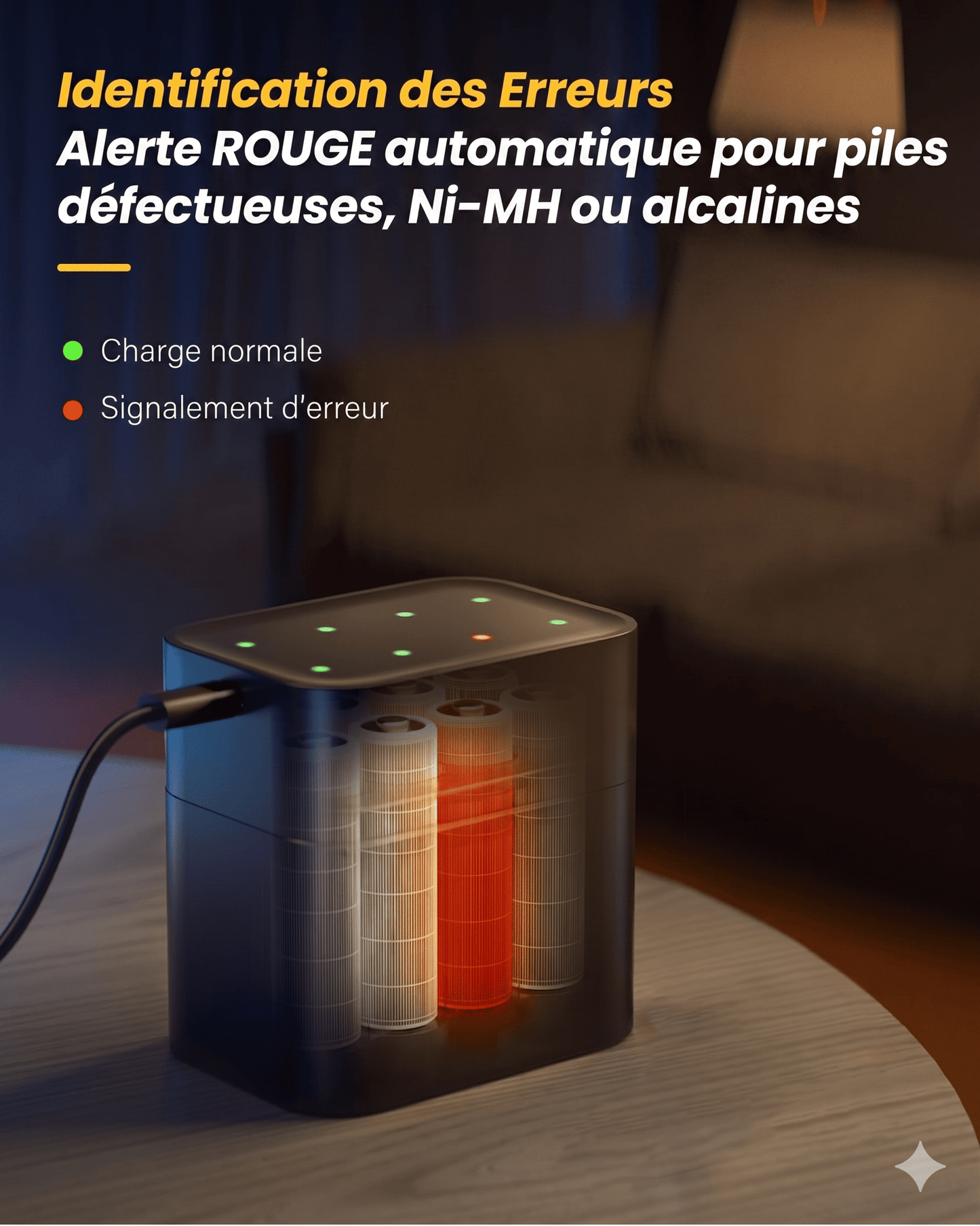 Les Piles AA Lithium Antop : la seule chose que vous n'aurez plus jamais à racheter."
