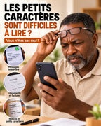 Lunettes de lecture magnétiques pliables  elles restent sur vous, vous ne les cherchez plus jamais