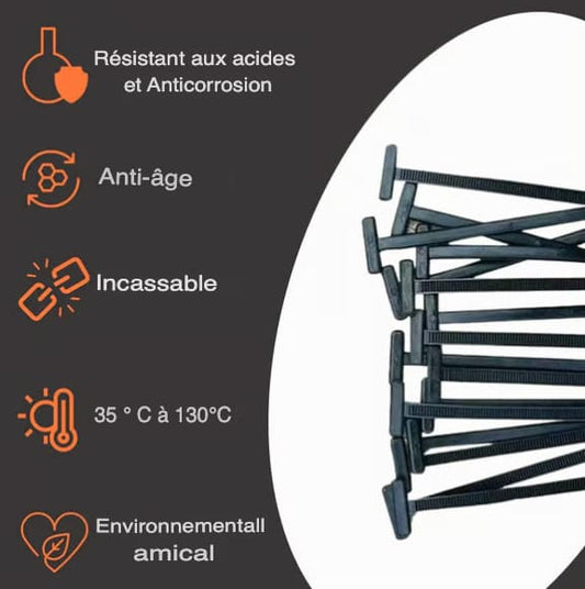 Boucle de Serrage Universelle en Nylon – Réparez, Fixez et Renforcez en Un Geste
